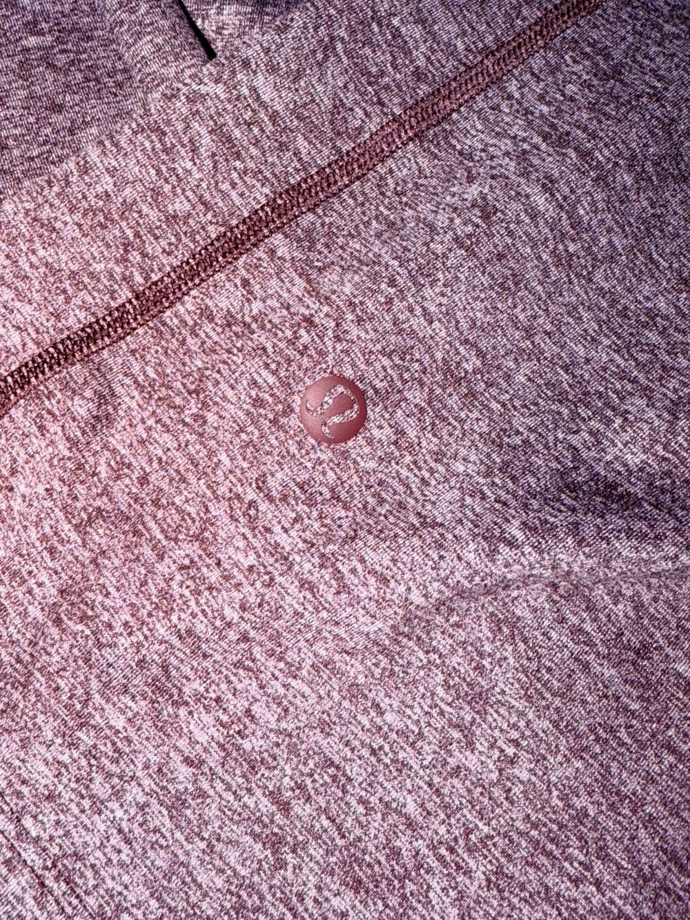lululemon athletica Men's Heathered Plum Polo - Picture 2 of 2